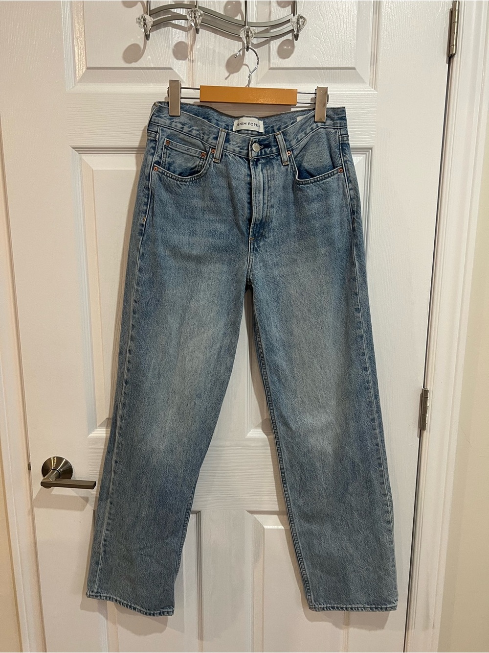 Denim Forum ’90s Iggy Lo-Rise Baggy Jeans Light Wash Size 27
